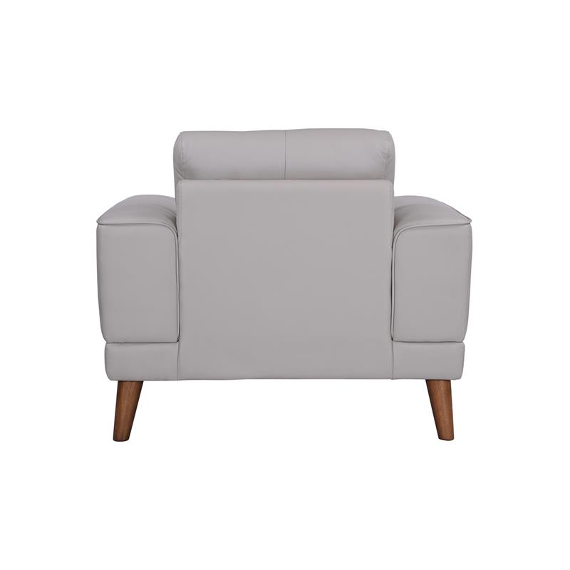 Porter Designs Anzio Top Quality Leather Chair - Cream