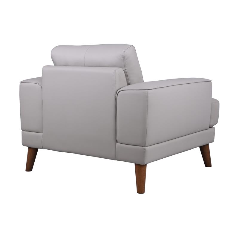 Porter Designs Anzio Top Quality Leather Chair - Cream
