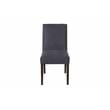 Porter Designs Enna Solid Wood Dining Chair in Gray (Set of 2)