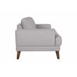 Porter Designs Anzio Top Quality Leather Loveseat - Cream