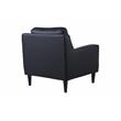Porter Designs Lazio High Quality Leather Chair - Black