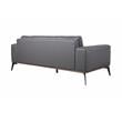 Porter Designs Pietro Top Grain Leather Sofa - Gray