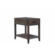 Porter Designs Fall River Solid Sheesham Wood End Table - Natural