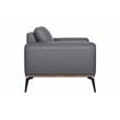 Porter Designs Pietro Top Grain Leather Chair - Gray