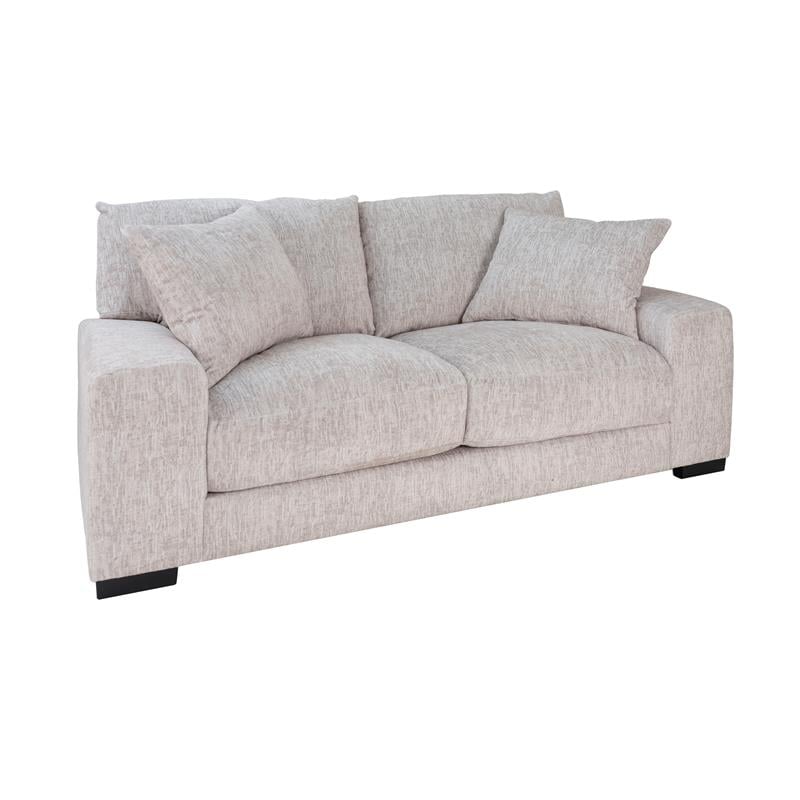 Porter Designs Big Chill Soft Microfiber Loveseat - Cream