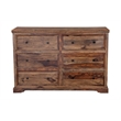 Porter Designs Taos Solid Sheesham Wood Dresser - Brown