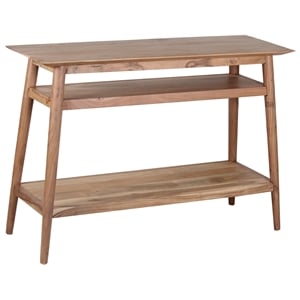 Porter Designs Portola Solid Acacia Wood Console Table in Natural