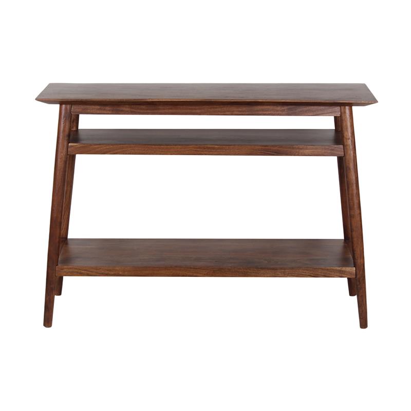 Porter Designs Portola Solid Acacia Wood Console Table - Brown