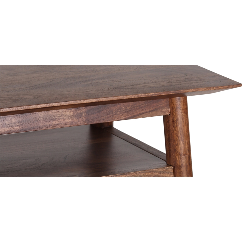 Porter Designs Portola Solid Acacia Wood Console Table - Brown