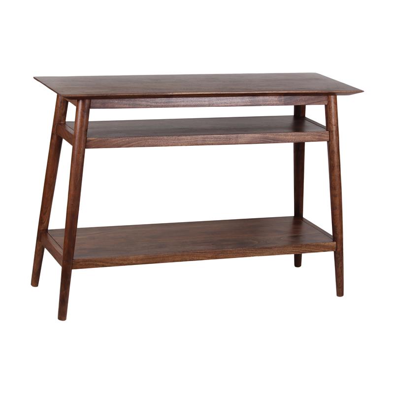 Porter Designs Portola Solid Acacia Wood Console Table - Brown