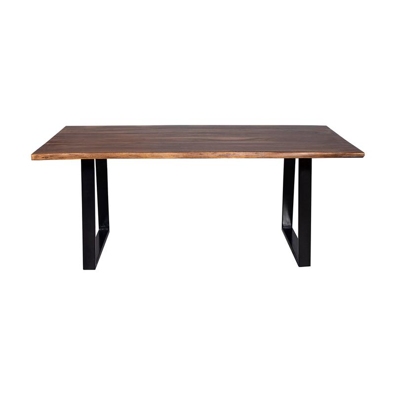 Porter Designs Manzanita Solid Sheesham Wood Dining Table - Brown