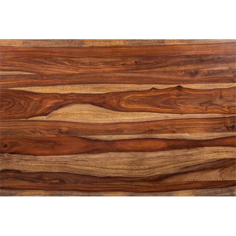 Porter Designs Manzanita Solid Sheesham Wood Dining Table - Brown