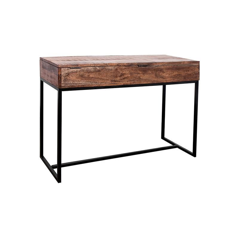 Porter Designs Lakewood Solid Acacia Wood Console Table - Brown