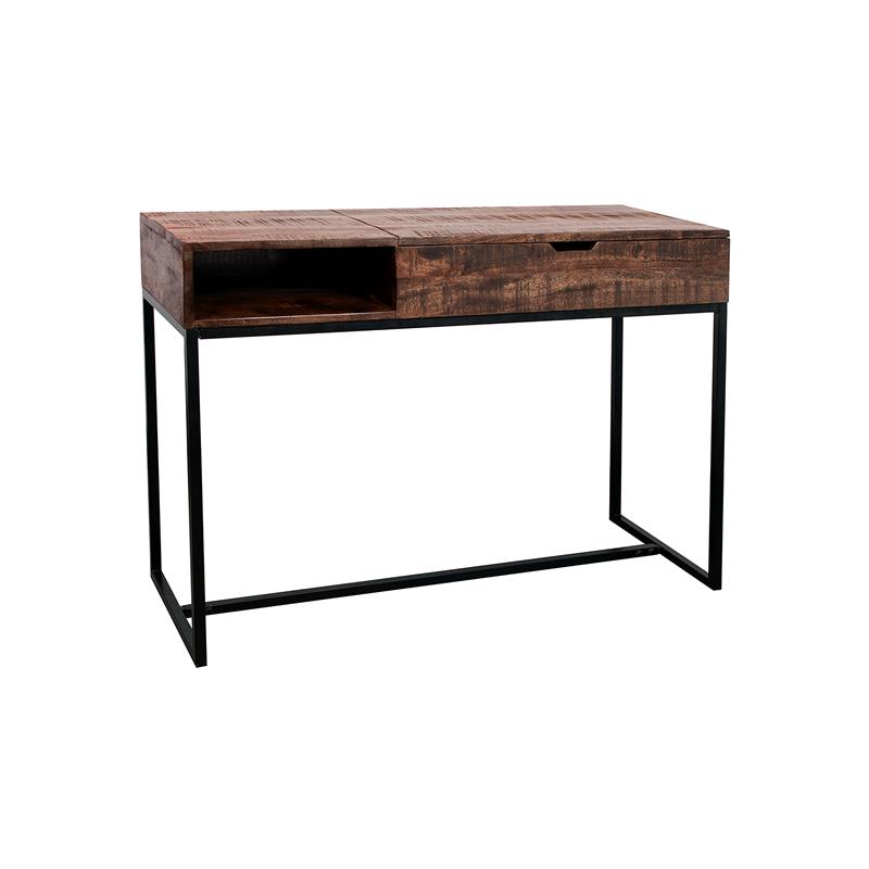 Porter Designs Lakewood Solid Acacia Wood Console Table - Brown