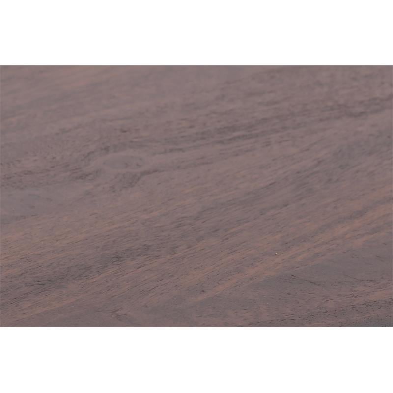 Porter Designs Portola Solid Acacia Wood End Table - Brown