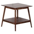 Porter Designs Portola Solid Acacia Wood End Table - Brown
