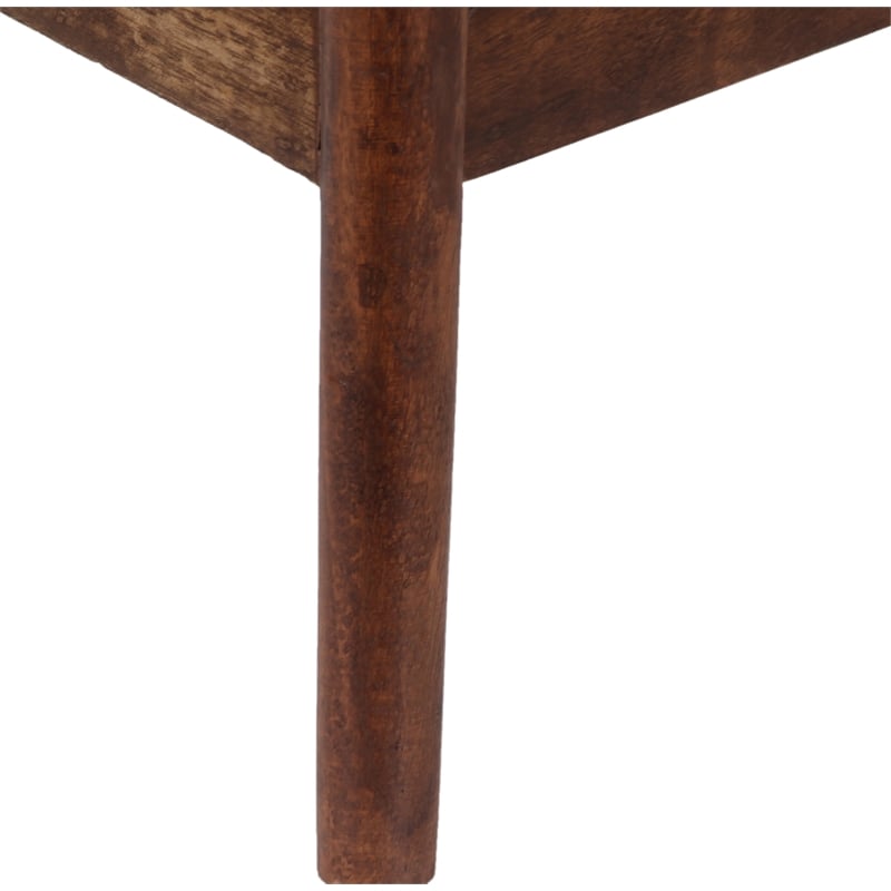 Porter Designs Portola Solid Acacia Wood End Table - Brown