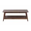 Porter Designs Portola Solid Acacia Wood Coffee Table - Brown