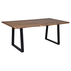 Porter Designs Manzanita Solid Acacia Wood Dining Table - Natural.