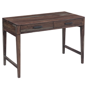 porter designs fall river solid sheesham wood desk - natural