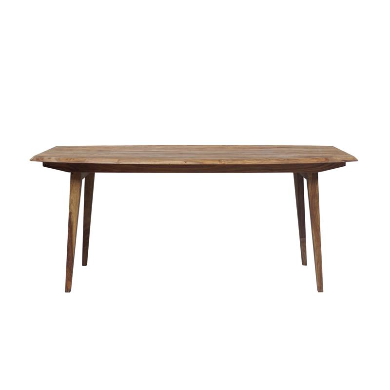 Porter Designs Fusion Solid Sheesham Wood Dining Table - Natural
