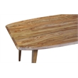 Porter Designs Fusion Solid Sheesham Wood Dining Table - Natural
