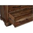 Porter Designs Crossroads Solid Sheesham Wood Chest - Brown