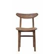 Porter Designs Fusion Solid Sheesham Wood Dining Chair in Natural (Set of 2)