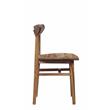 Porter Designs Fusion Solid Sheesham Wood Dining Chair in Natural (Set of 2)