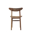 Porter Designs Fusion Solid Sheesham Wood Dining Chair in Natural (Set of 2)