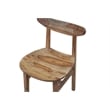 Porter Designs Fusion Solid Sheesham Wood Dining Chair in Natural (Set of 2)