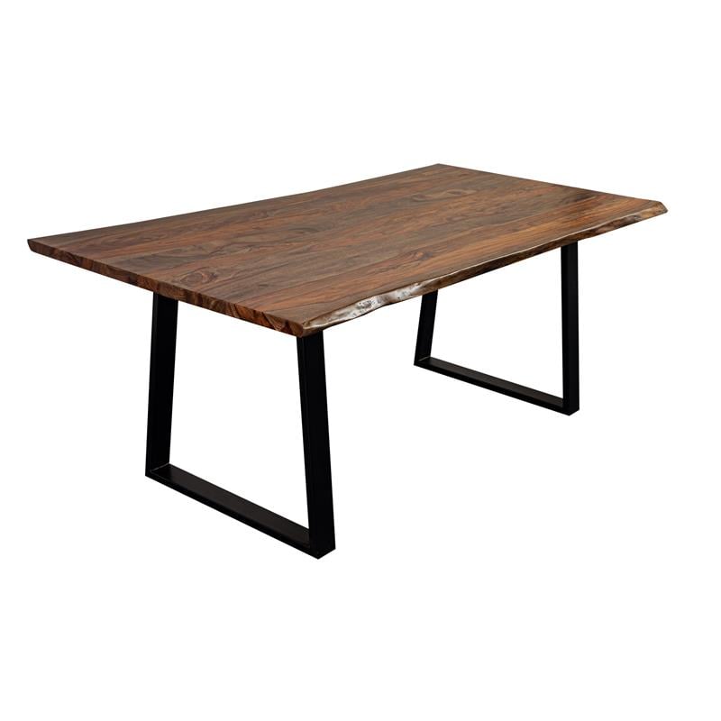 Porter Designs Manzanita Solid Sheesham Wood Dining Table - Brown