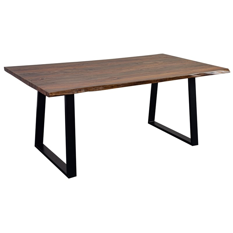 Porter Designs Manzanita Solid Sheesham Wood Dining Table - Brown