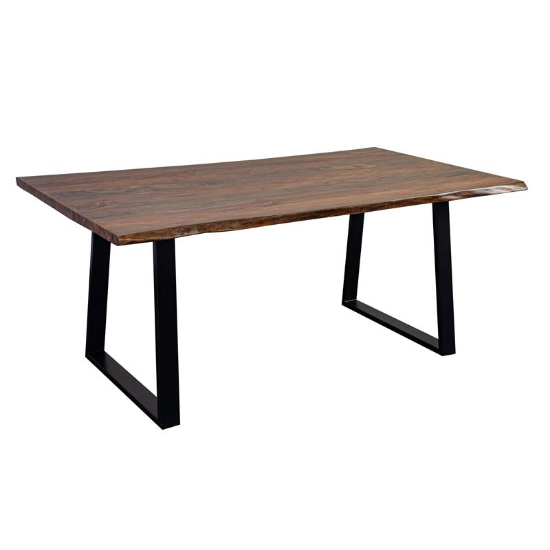 Porter Designs Manzanita Solid Sheesham Wood Dining Table - Brown