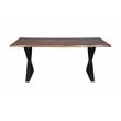 Porter Designs Manzanita Solid Sheesham Wood Dining Table - Brown