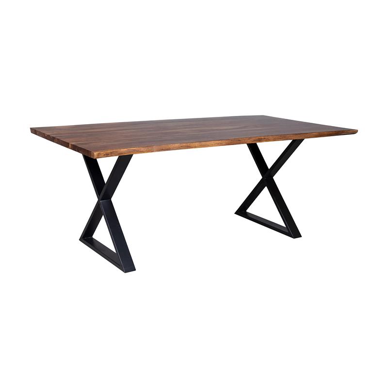 Porter Designs Manzanita Solid Sheesham Wood Dining Table - Brown