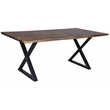 Porter Designs Manzanita Solid Sheesham Wood Dining Table - Brown