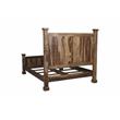 Porter Designs Crossroads Solid Sheesham Wood Queen Bed in Brown