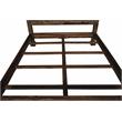 Porter Designs Crossroads Solid Sheesham Wood Queen Bed in Brown