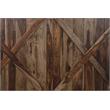 Porter Designs Crossroads Solid Sheesham Wood Queen Bed in Brown