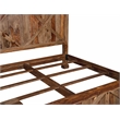 Porter Designs Crossroads Solid Sheesham Wood Queen Bed in Brown