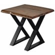 Porter Designs Manzanita Solid Sheesham Wood End Table - Brown