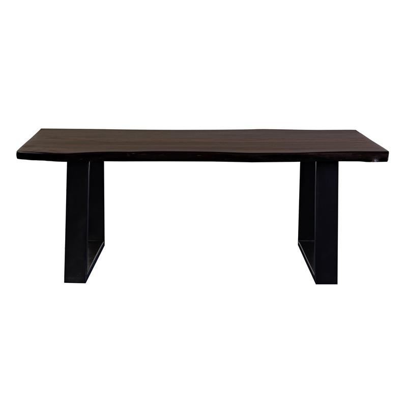 Porter Designs Manzanita Solid Sheesham Wood Coffee Table - Gray