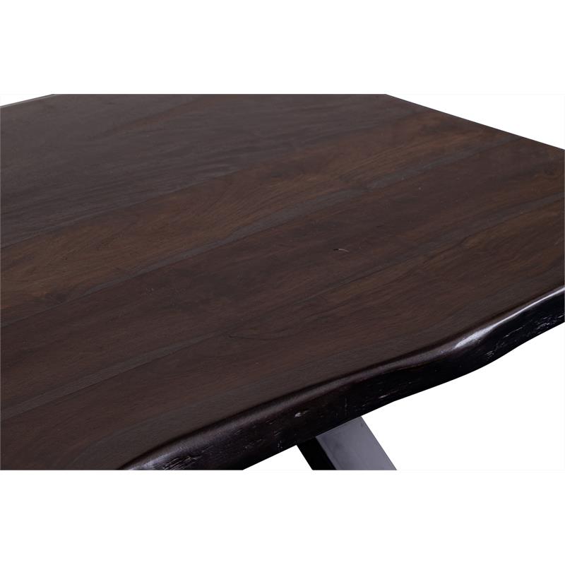 Porter Designs Manzanita Solid Sheesham Wood Coffee Table - Gray