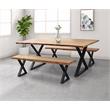 Porter Designs Manzanita Solid Acacia Wood Dining Table - Natural