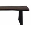 Porter Designs Manzanita Solid Sheesham Wood Dining Bench - Gray