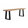 Porter Designs Manzanita Solid Acacia Wood Dining Bench - Natural