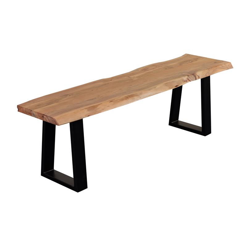 Porter Designs Manzanita Solid Acacia Wood Dining Bench - Natural