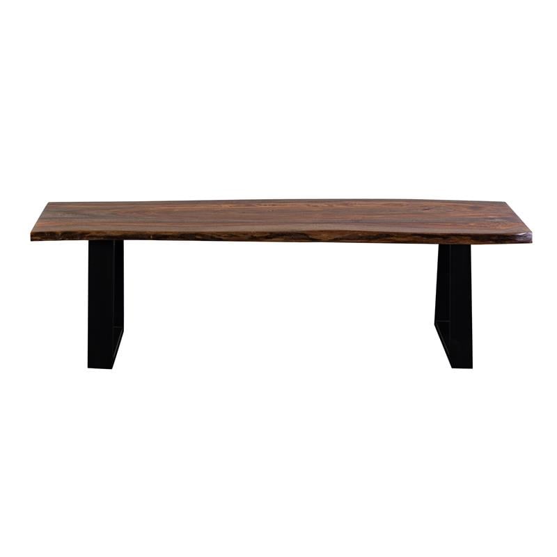 Porter Designs Manzanita Solid Sheesham Wood Dining Bench - Brown