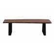 Porter Designs Manzanita Solid Sheesham Wood Dining Bench - Brown
